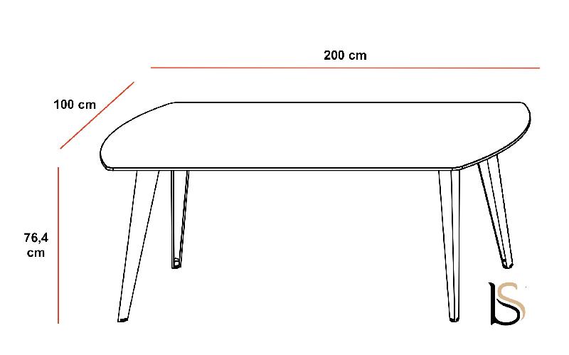 Bureau de direction Pigreco Up - Martex - Noyer_3