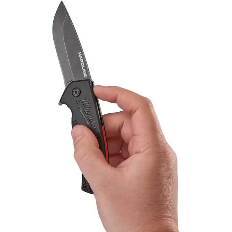 Couteau pliant Milwaukee HARDLINE? Lame lisse D2 - 75 mm - 48221994_3