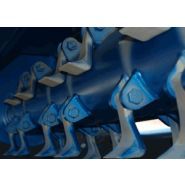 Broyeur forestier avec rotor universel pour outils interchangeables