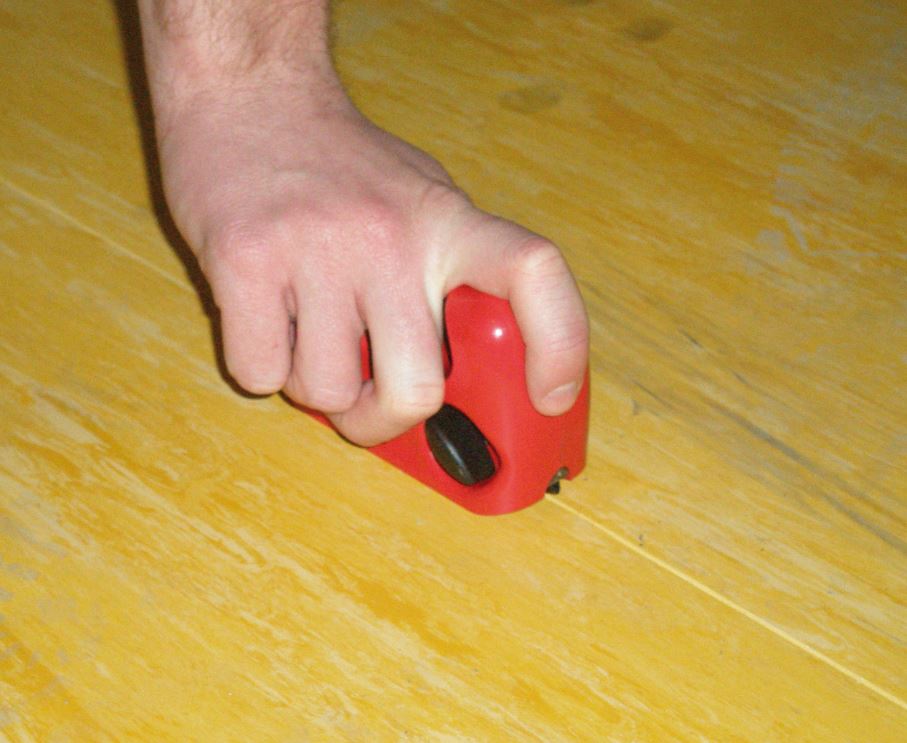 Chanfreineuse portative à roulettes 'LINÉA' - pour joints serrés et larges sur sols PVC et linoléum_3