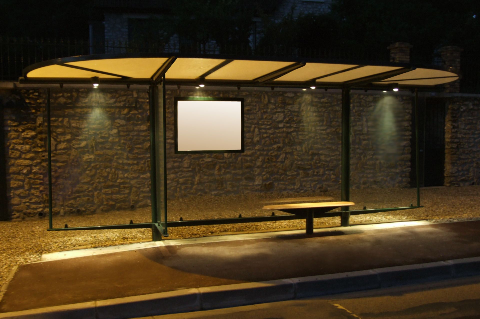 Abri bus héritage 600 x 180 cm Abri bus héritage 600 x 180 cm
