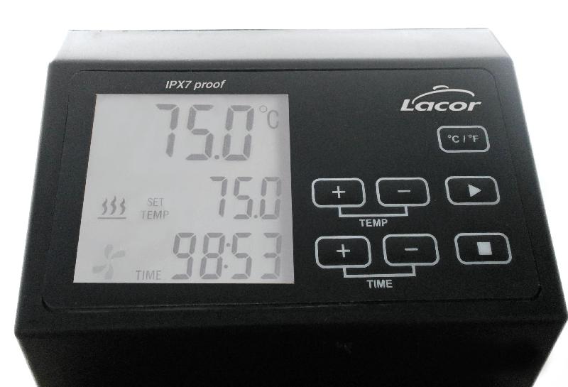 Cuisinière électrique à basse température portable - cuisson sous vide - Lacor - 1400 W - 10 à 20 L_3