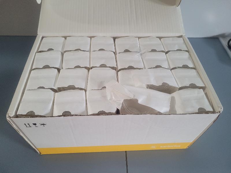 Moniteur Biosart 100, 100 ml, membrane CN, blanc-noir, 0,45 um, emballé individuellement, 47 pièces_3