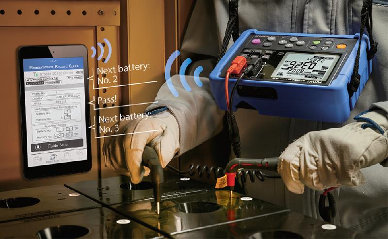 HI-BT3554-50 - Testeur de batteries 60 V DC max avec diagnostic rapide et interface Bluetooth optionnelle_3