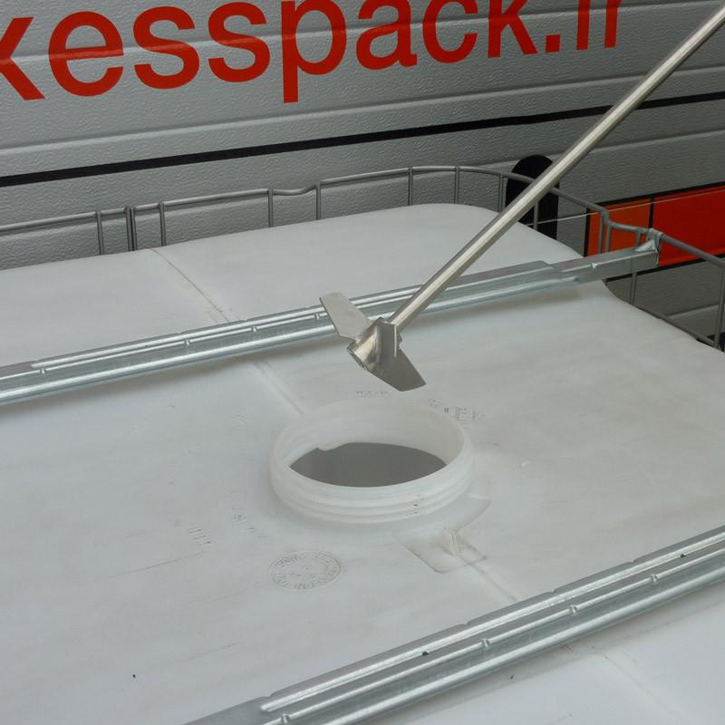 Agitateur pneumatique de cuve IBC - 1300 trs/min + Adaptateur universel_3