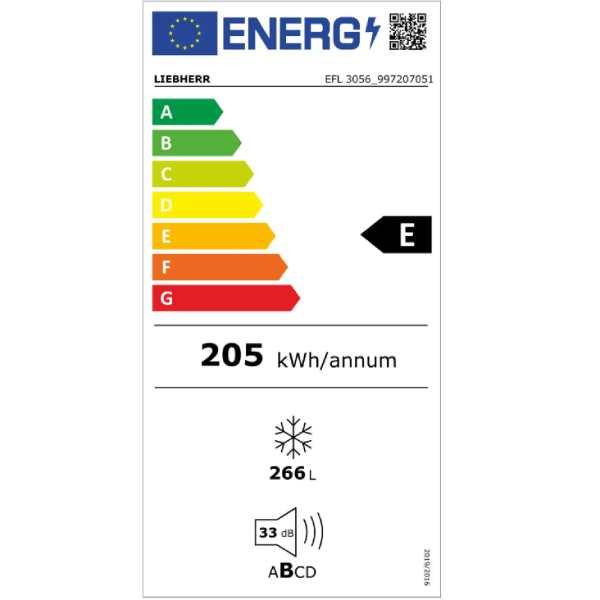 Congélateur coffre professionnel à couvercle battant Inox - 404 L  | Liebherr - EFL 4656_3