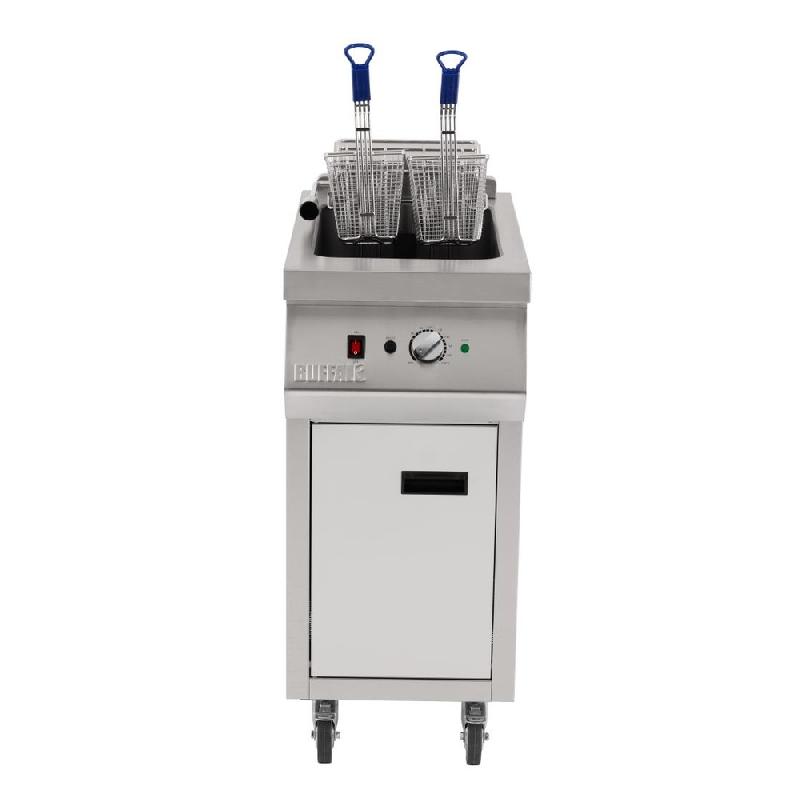 Friteuse électrique sur meuble - 1 cuve 20 L - 12 kW - Buffalo - HU198_3