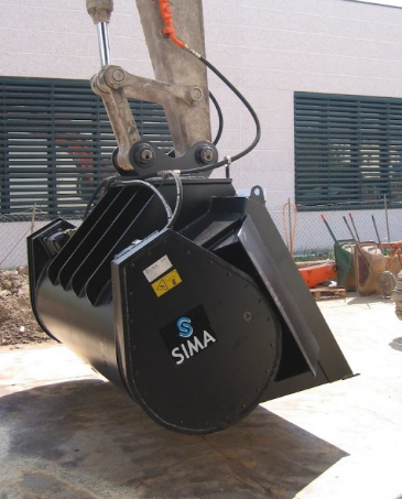 Godet malaxeur GMX - modèles GMX-S10 à GMX-S100 - pour mini chargeurs, pelles, chariots télescopiques_3