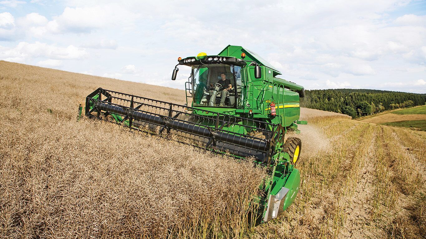 W650 moissonneuse batteuse - john deere - 256 kw / 348 ch_3