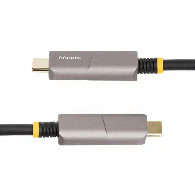 Cble USB-C vers HDMI 2.0 Optique Actif (AOC) de 15,2m, 4K 60Hz, Classé CL3, Cble Optique Actif, C_3