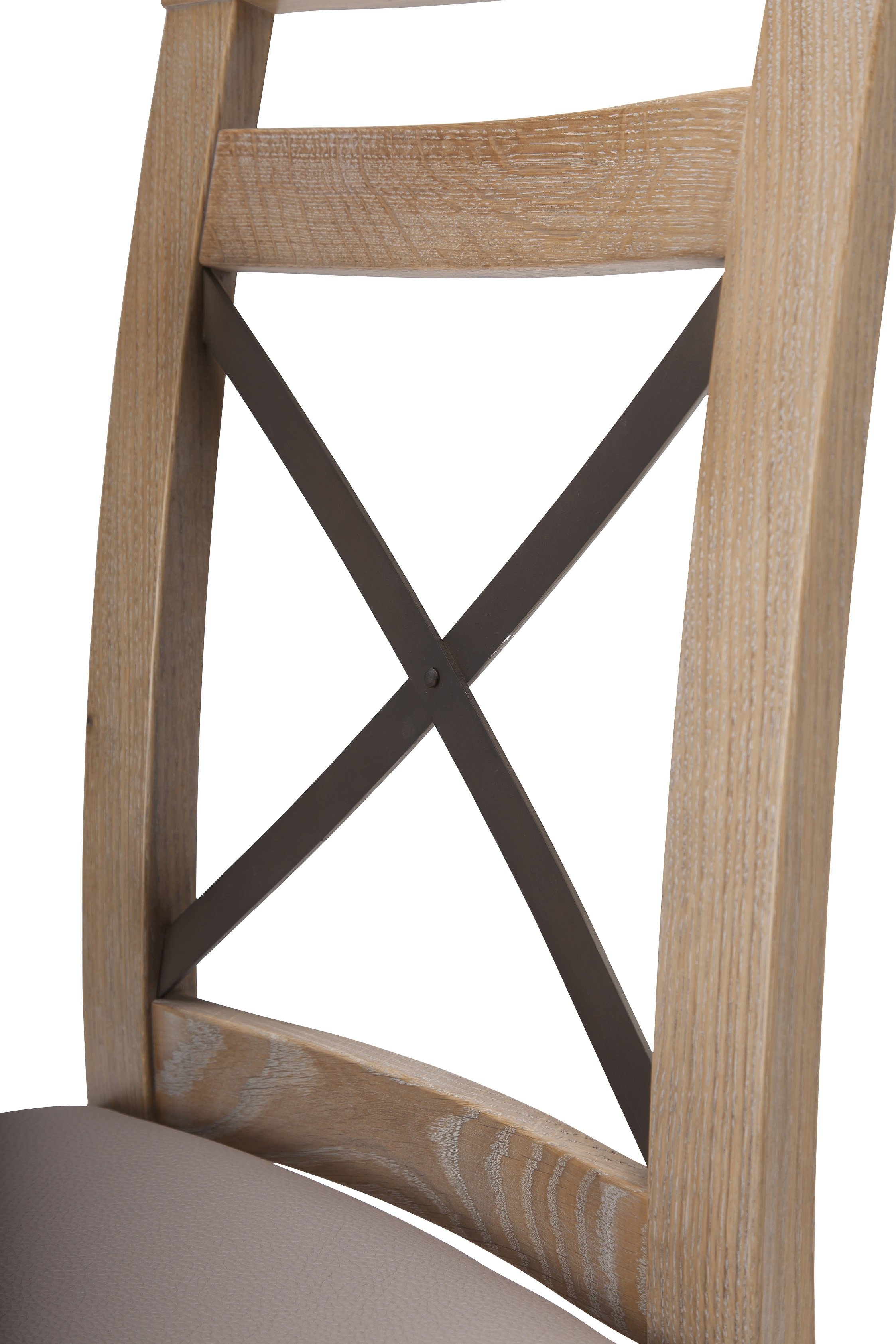 Chaise Fabrik en bois massif et métal - Fabrication française - Style bistrot industriel_3