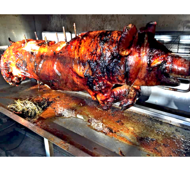 Tourne broche inox gaz resto-grill de mobigrill, destinée aux restaurateurs_3