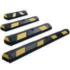 Bordure Butée de Parking Jaune/Noir en Caoutchouc Recyclé - Tire Fonds Offerts - Flexible et Résistante_3