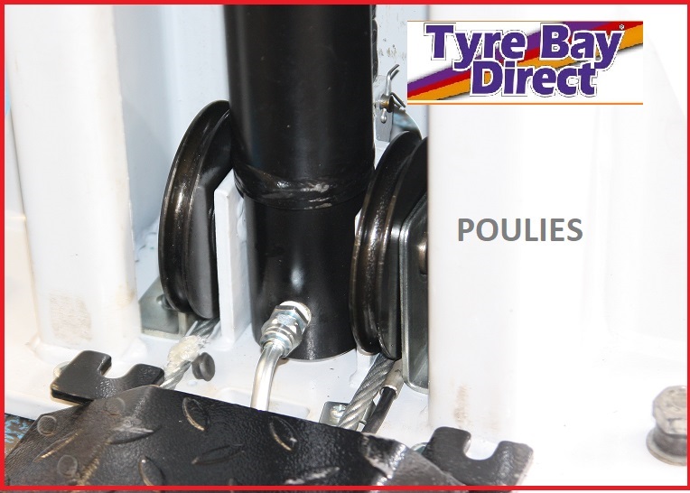 Pont élévateur 4 tonnes avec alimentation 220V ou 380V