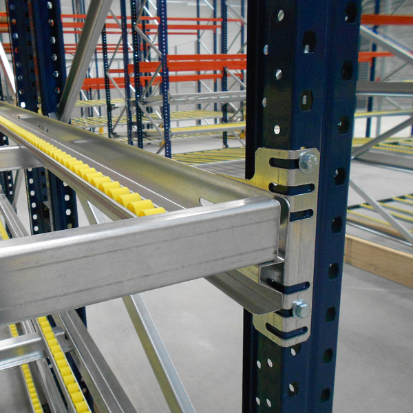 Rayonnage dynamique  pour bacs et cartons conçu pour  zones de préparation de commandes et/ou de production_3