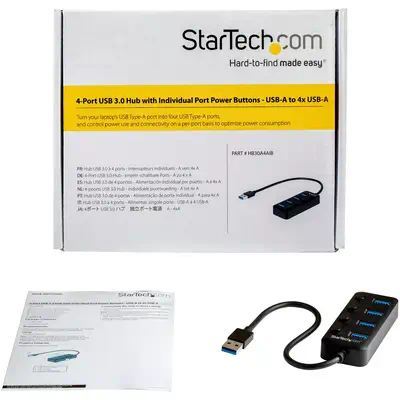StarTech Hub USB 3.0 4 Ports -USB-A vers 4x USB 3.0 Type_3