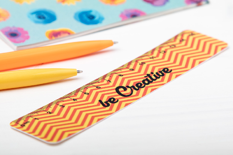 Règle personnalisée en plastique souple - 15 cm - Impression quadri UV LED_3