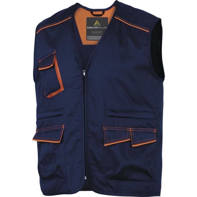 Gilet de travail Panostyle - polyester/coton - multipoches - modèle M6GIL_3