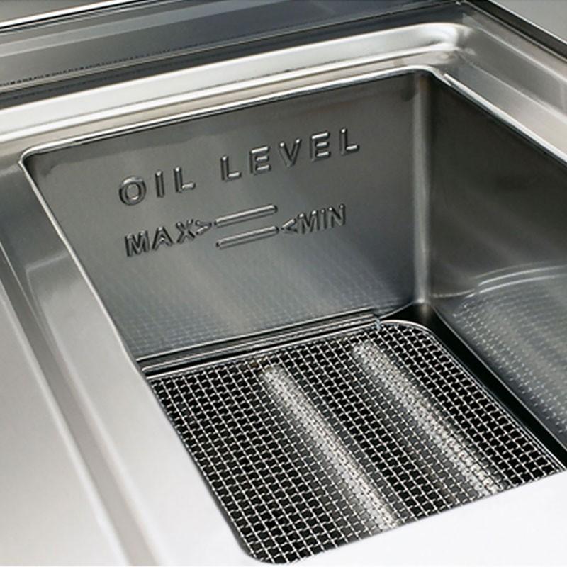 Friteuse à gaz professionnelle 10 litres à poser_3