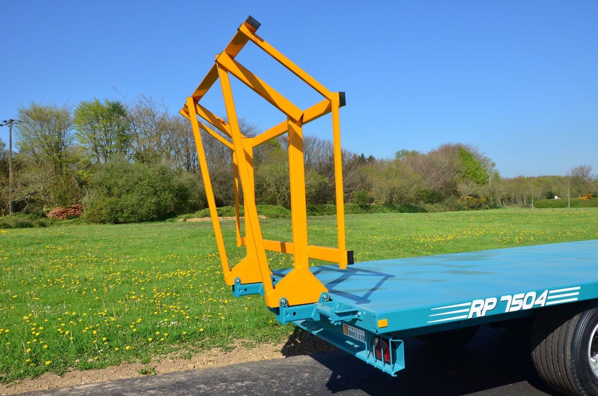 Remorque plateau agricole lsp 7504 - golpais - longueur de caisse 7500 mm - ptac 16000 kg_3