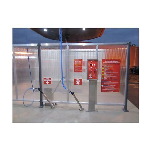 Coffret de piste design avec afficheur graphique intégré