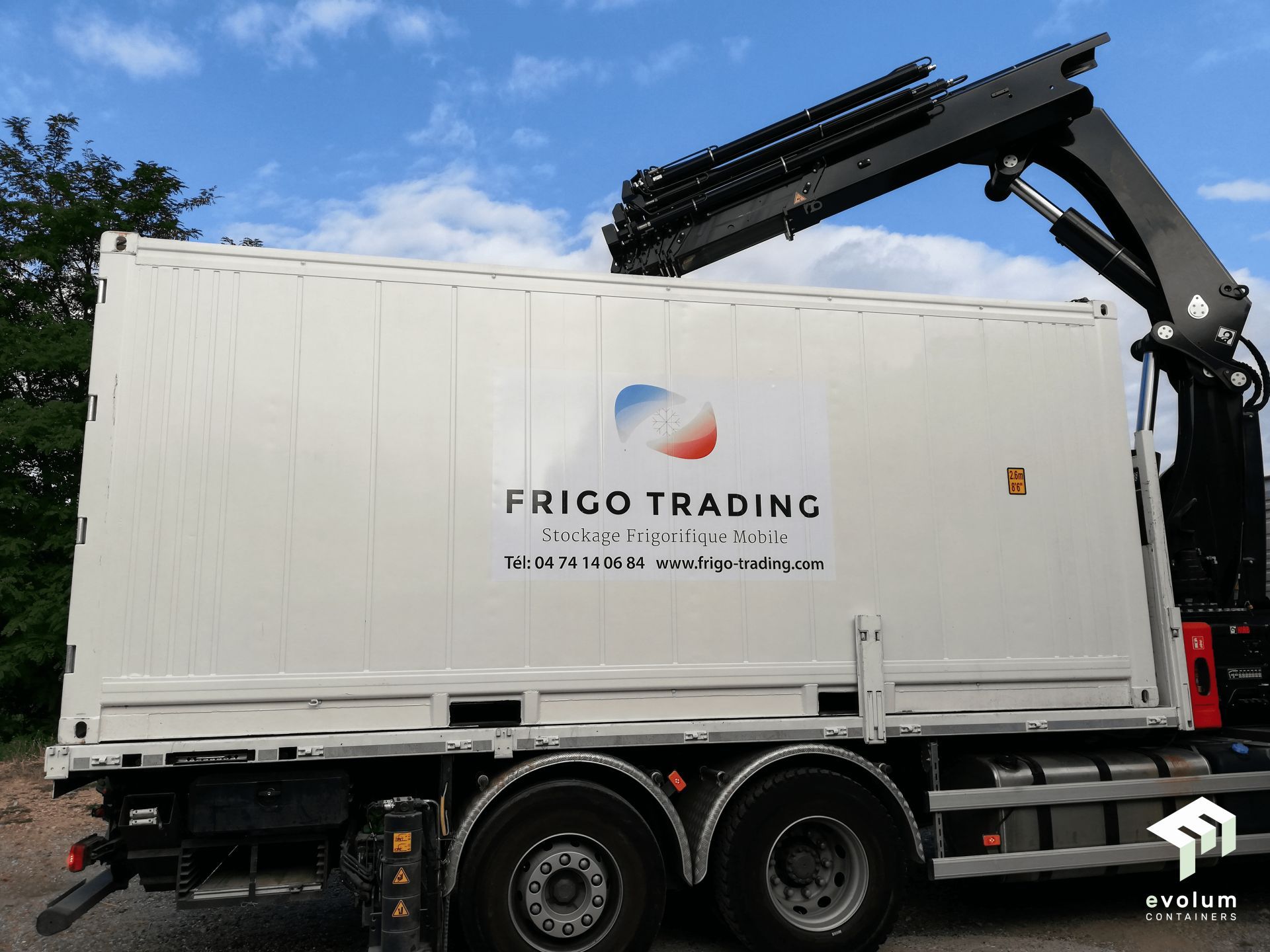 Container frigorifique 10 pieds - idéal pour vos besoins de stockage alimentaire ou non alimentaire sous température dirigée (froid positif ou négatif) - REEFER_3