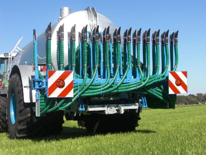 Rampe Flex pour une répartition précise du lisier sur le sol