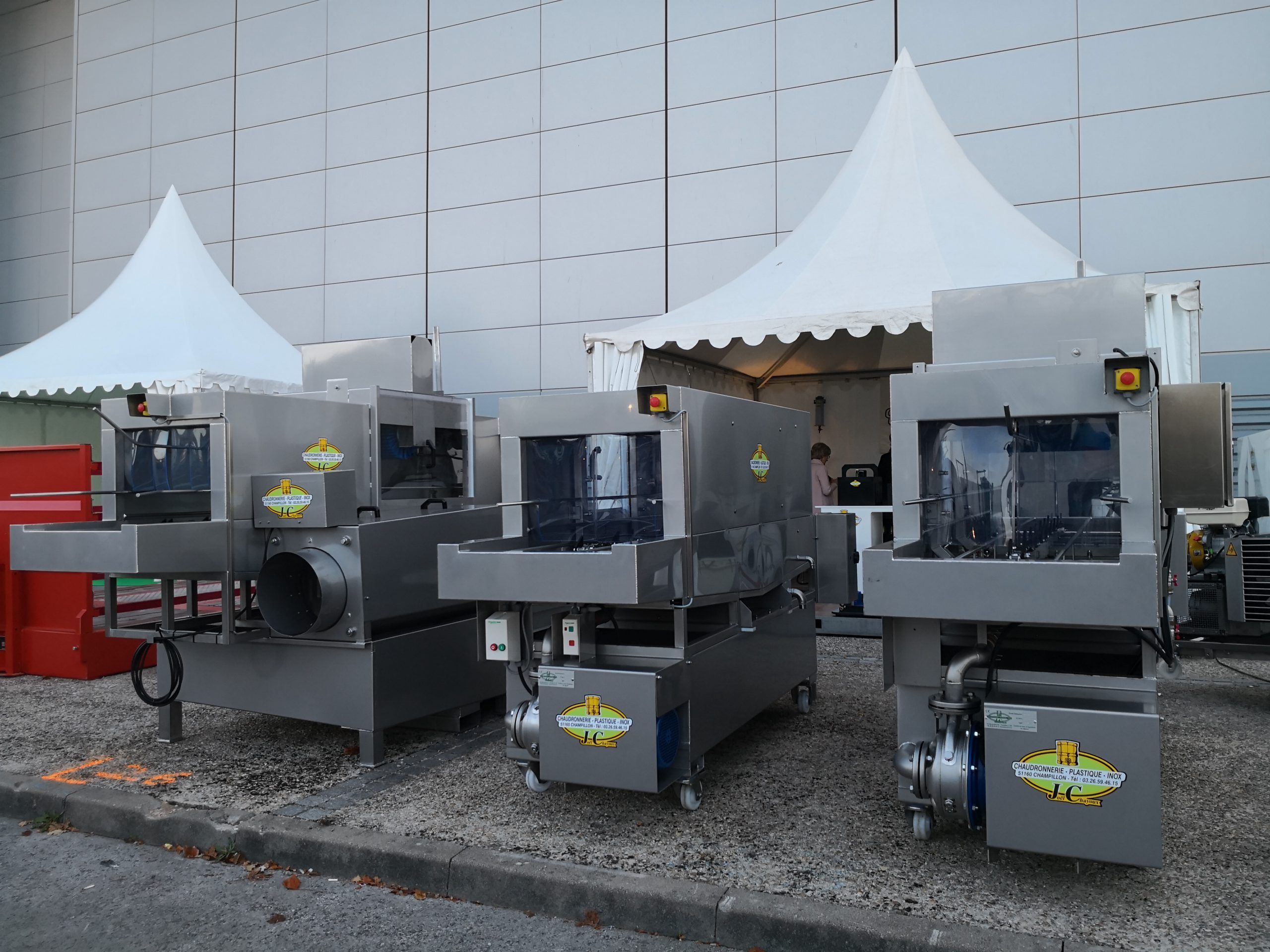 LCPI - Laveuses industrielles alimentaires - SAS Chayoux - 1198 kg - Acier inoxydable - Puissance 11 kW_3