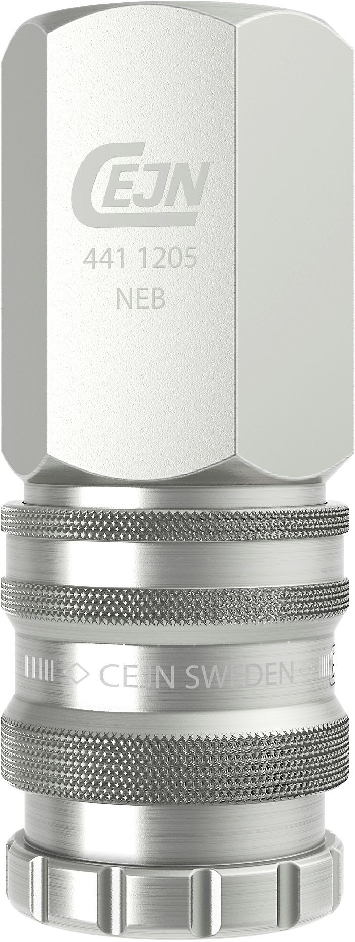 Série 441 - coupleur CEJN en laiton nickelé - haut débit et sécurité intégrée_3
