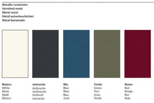 Cloison de séparation en tissu LAY 100 - Référence 7996 FR108 - Pieds métal - 4 finitions chinées_3