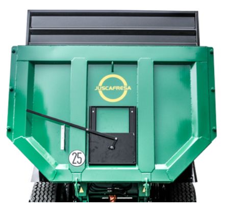 Benne agricole Juscafresa avec capacité de 11,50 à 16,15 m3