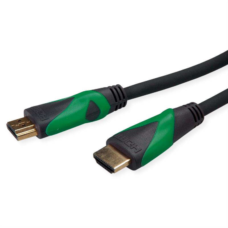 Roline green atc câble hdmi avec ethernet ultra hd 8k, m/m, noir, 1 m_3
