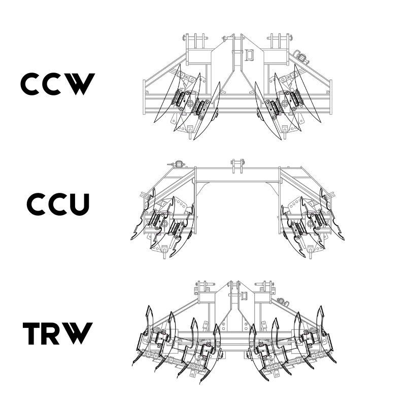 Couvreuse de Canne CCW - CCU - TRW - Cover Crop Porté - Travail Précis et Adapté aux Cultures Tropicales_3