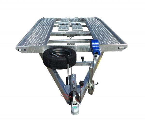 Remorque porte voiture-plateau - 5,00 x 2,10 m - 3000 kg - GALA TAURUS 5030_3