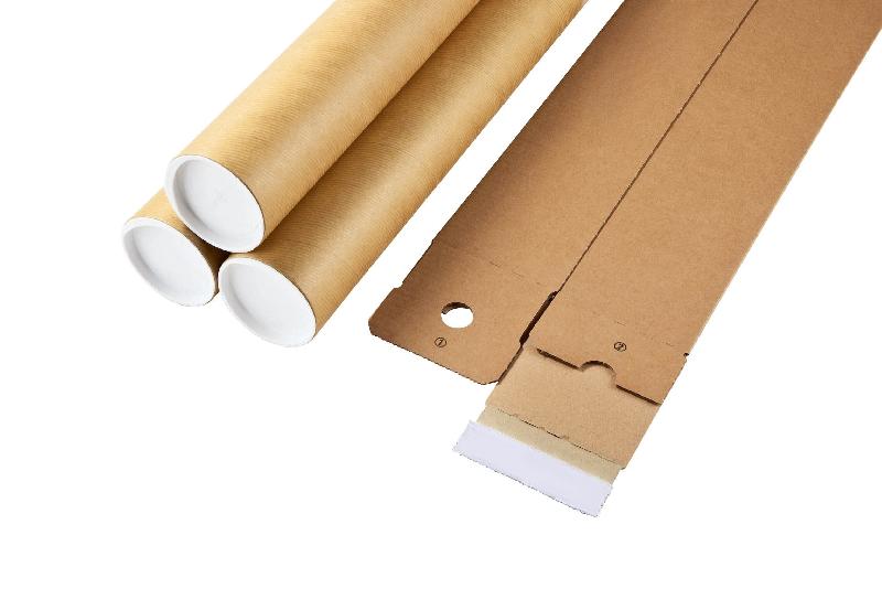 Tube carré bande adhésive - 150670 – 10,5 x 10,5 x 43,5 cm_3