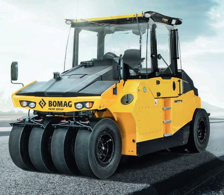 Bw 28 RH Rouleau à pneumatiques - Bomag - poids 8500 kg - Largeur de travail 2042 mm_3