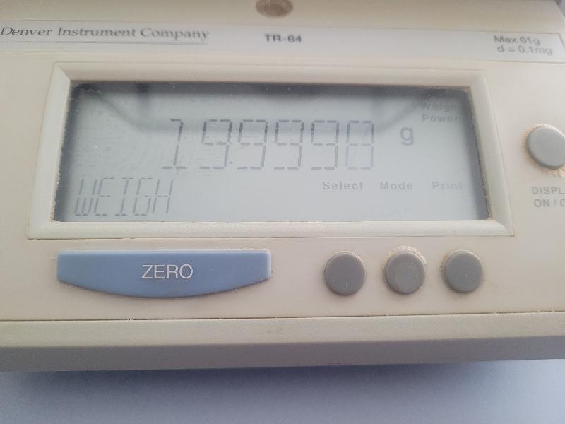 Poids d'étalonnage VWR 20g classe E2 INOX_3