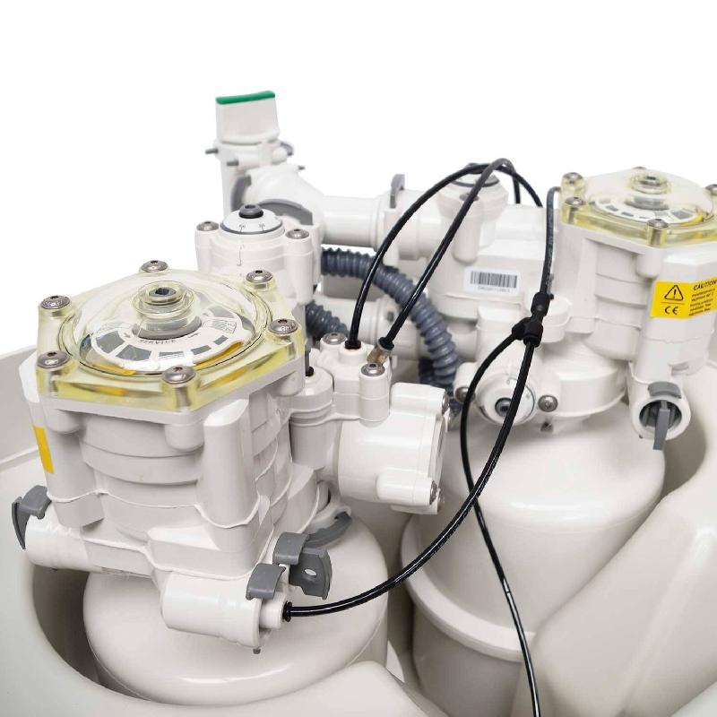 Adoucisseur d'eau sans électricité 2500 l/h 1 à 6 personnes duplex ultra compact complet avec accessoires_3