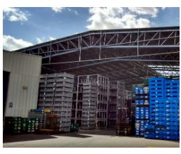 Hall et entrepôt modulaire diaphane - Gamme Mecarapid - Jusqu'à 40 m de largeur libre, structure métallique sur mesure_3