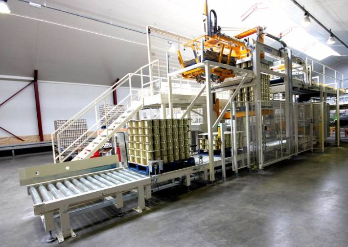 Universal AP DP EC/FC 60 - Palettiseurs et dépalettiseurs automatiques à palette mobile pour boîtes vides et pleines - Clevertech France_3