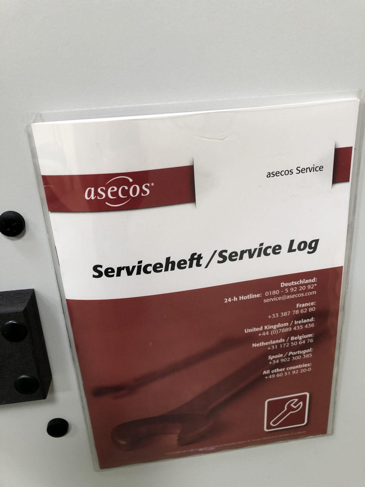 Solution de stockage sécurisé pour produits dangereux, modèle ASECOS à 2 portes