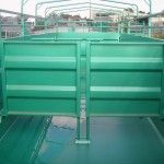 Betaillere 2 essieux - remorque bétaillère - mazeron - pont hydraulique de 2.20m de long_3