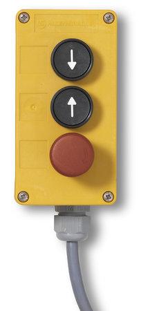 Table élévatrice en acier - Double ciseaux superposés - Modèle SX-0.2-D-90X60-30/110 - Charge 200 kg - Plateau 900x600 mm_3