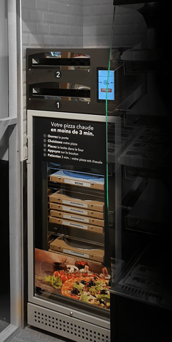 Distributeur à pizza professionnel connecté Boxpresso - Capacité 20 pizzas - Écran tactile 15,6 pouces_3