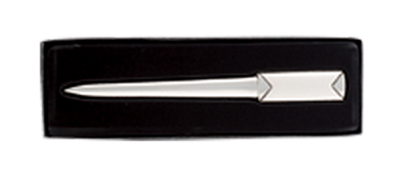 Ouvre-lettres en métal chromé - couleur argenté - 55g_3