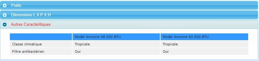 Climatiseur professionnel en armoire - gamme eniem 48000 à 60000 BTU
