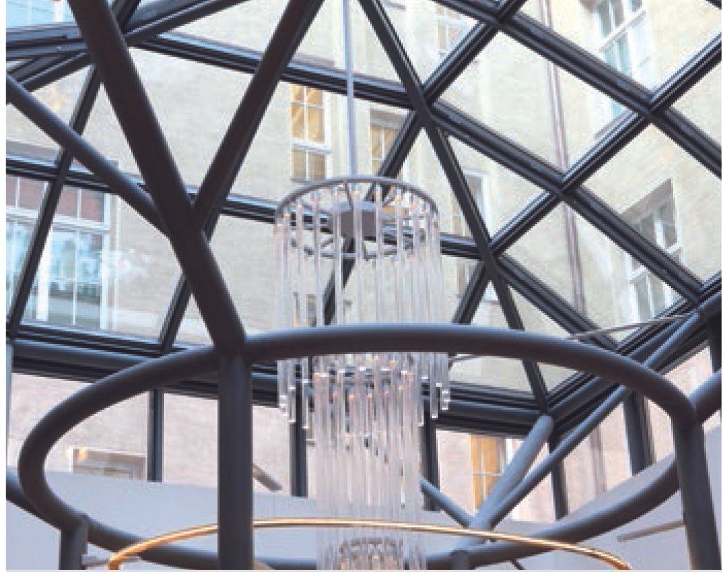 Façades Alumaine - largeur de vue 50 mm - grandes dimensions à angles variables rentrants et sortants_3