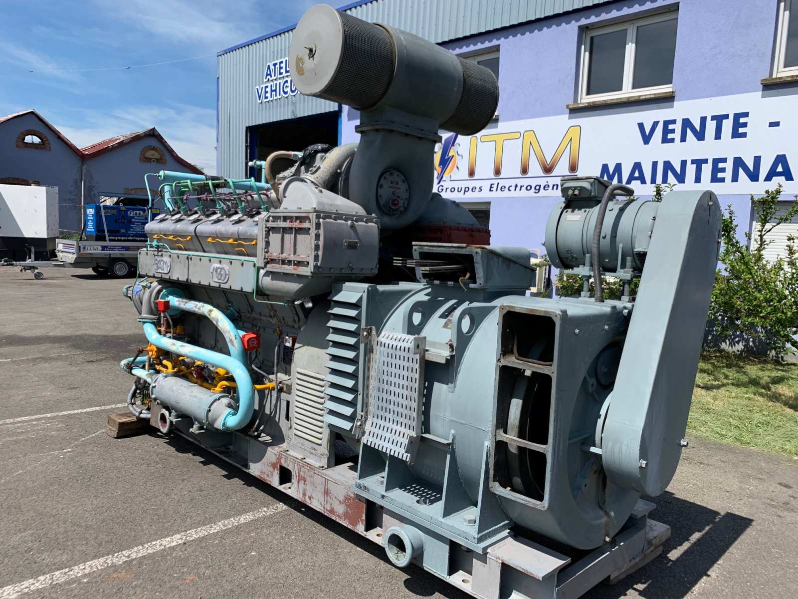 Groupe électrogène d'occasion - MGO - 800 KVA_3