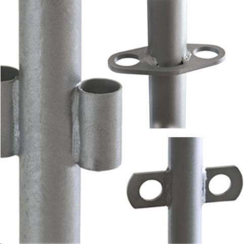 Duo 45 échafaudage façadier - Dacame France SAS - tube d’acier galvanisé ø 45 mm - normes NF-EN 12810 et NF-EN 12811_3