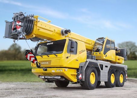 Grue automotrice GMK3060 - Manitowoc Cranes - 50 t de charge maximale - Flèche MEGAFORM à six sections_3